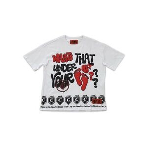 Red Clay ‘WTUYF’ T-Shirt (White)